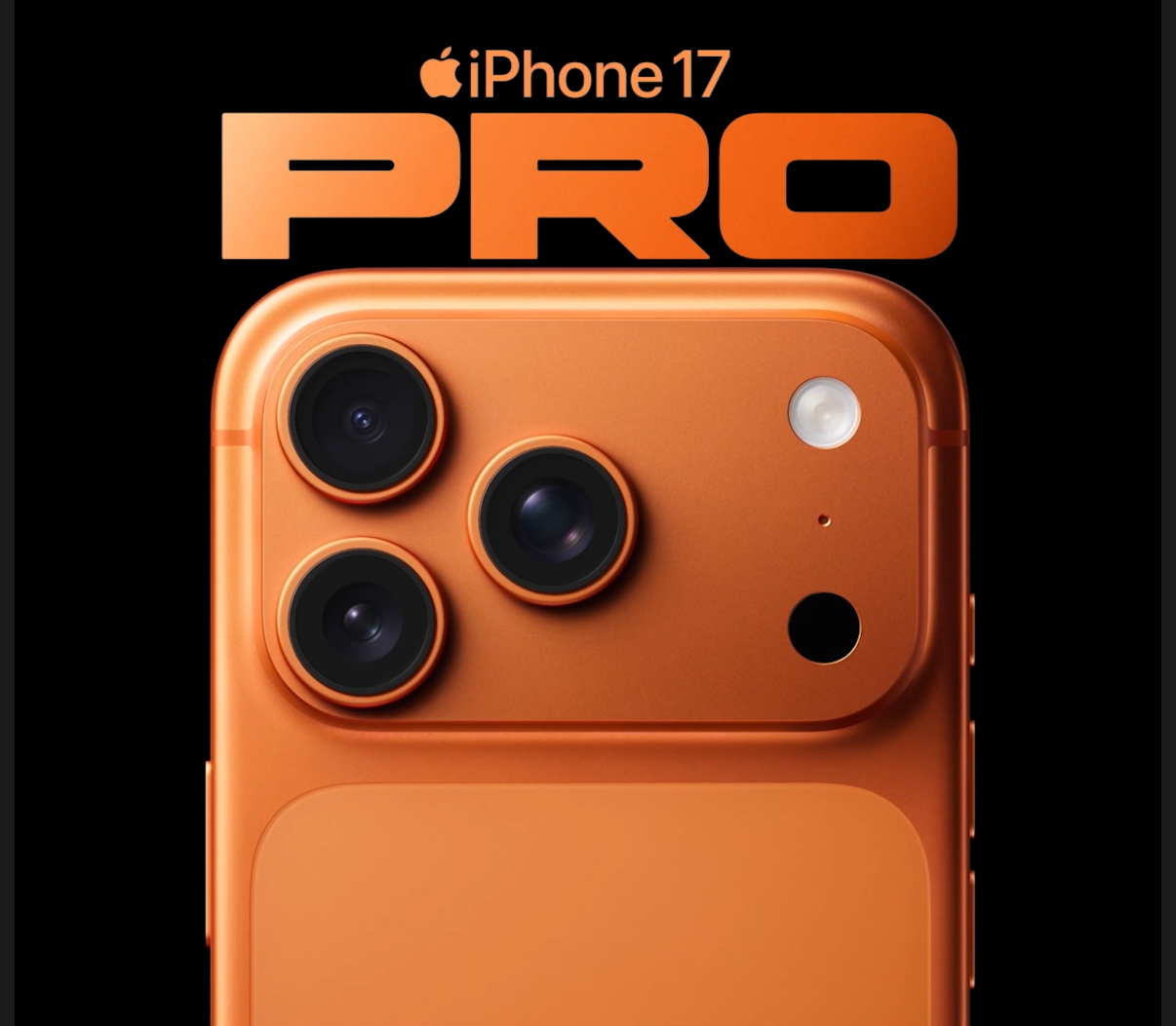 iPhone 17 pro 256GB コズミックオレンジ フィルム&ケース付き